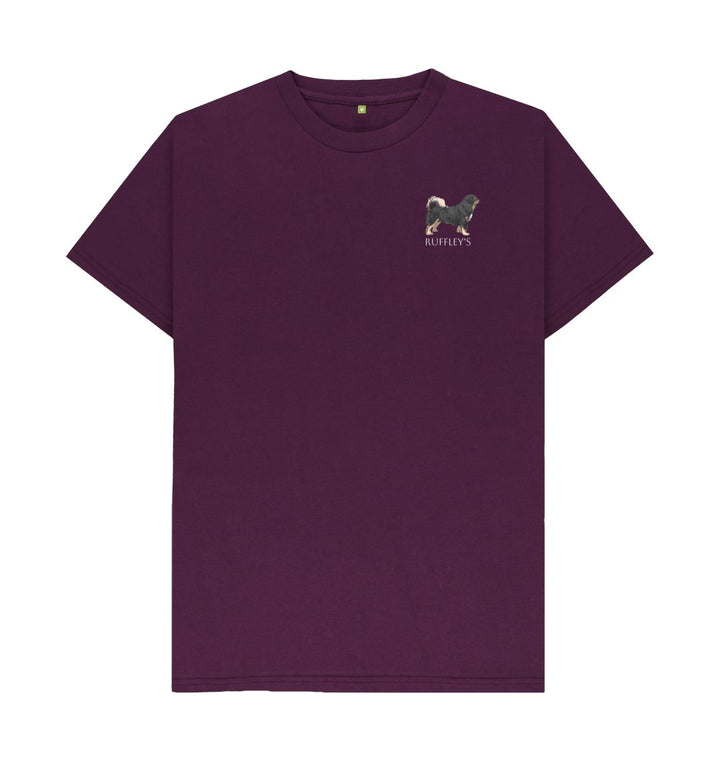 Purple Tibetan Mastiff - Mens T-Shirt