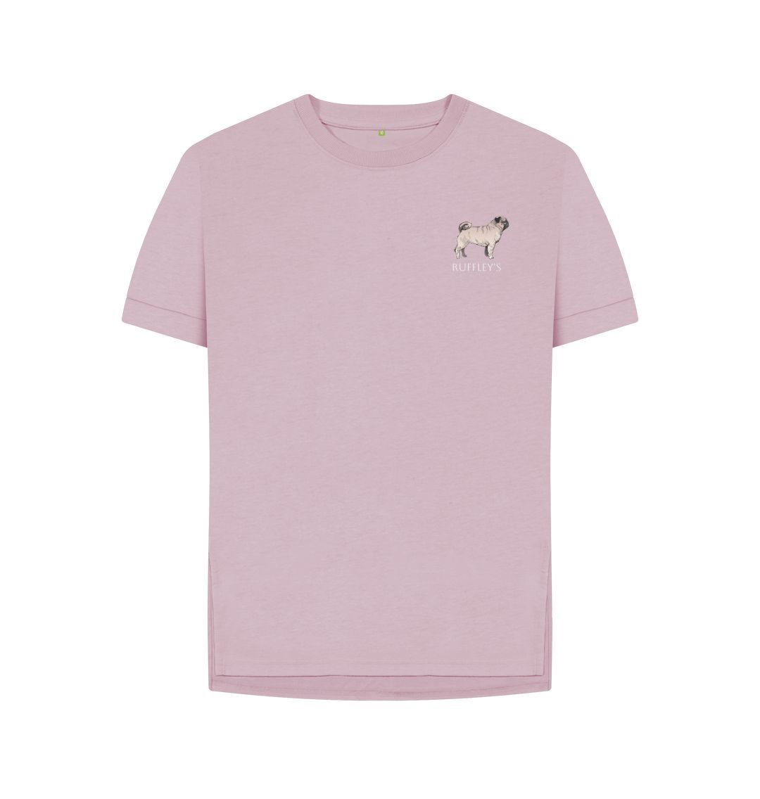 Mauve Pug - Relaxed Fit T-Shirt