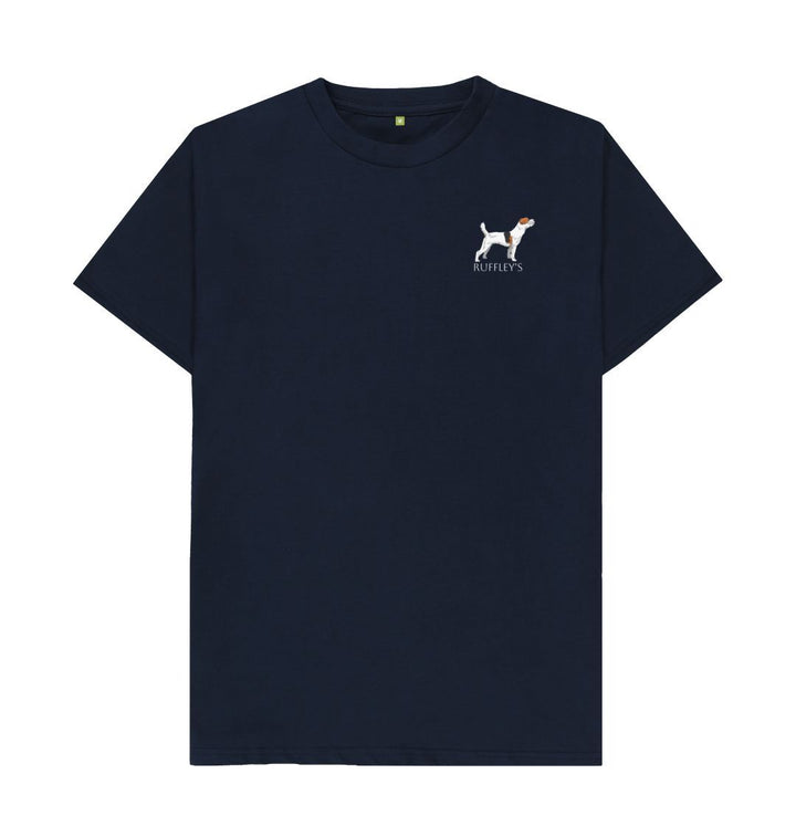Navy Blue Parson Russell Terrier - Mens T-Shirt