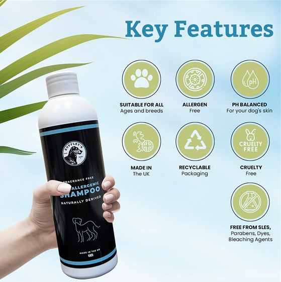 Hypoallergenic Dog Shampoo Image Features