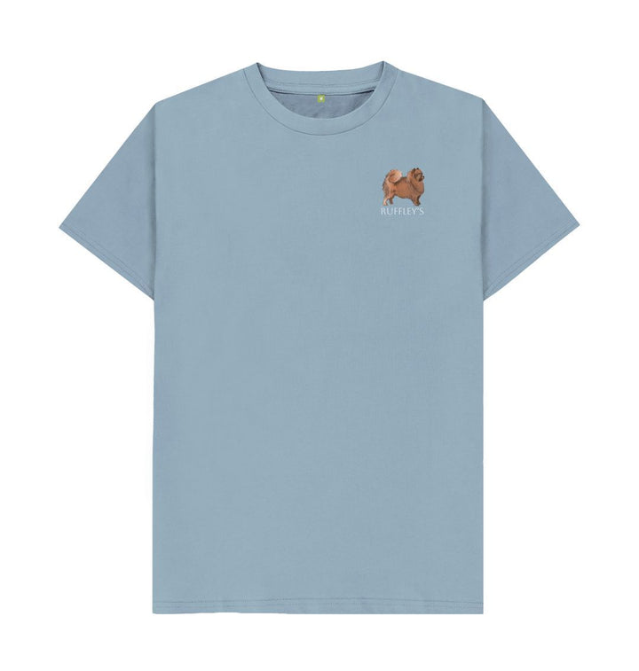 Stone Blue Pomeranian - Mens T-Shirt
