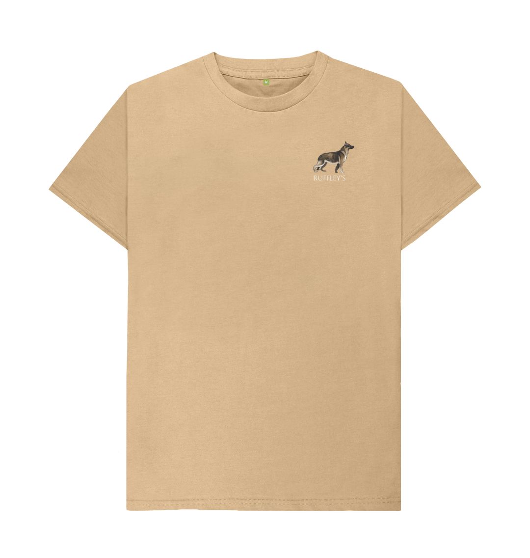 Sand German Shepherd - Mens T-Shirt