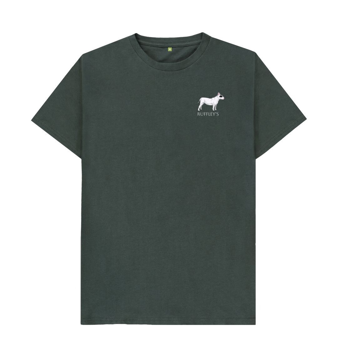 Dark Grey Bull Terrier - Mens T-Shirt
