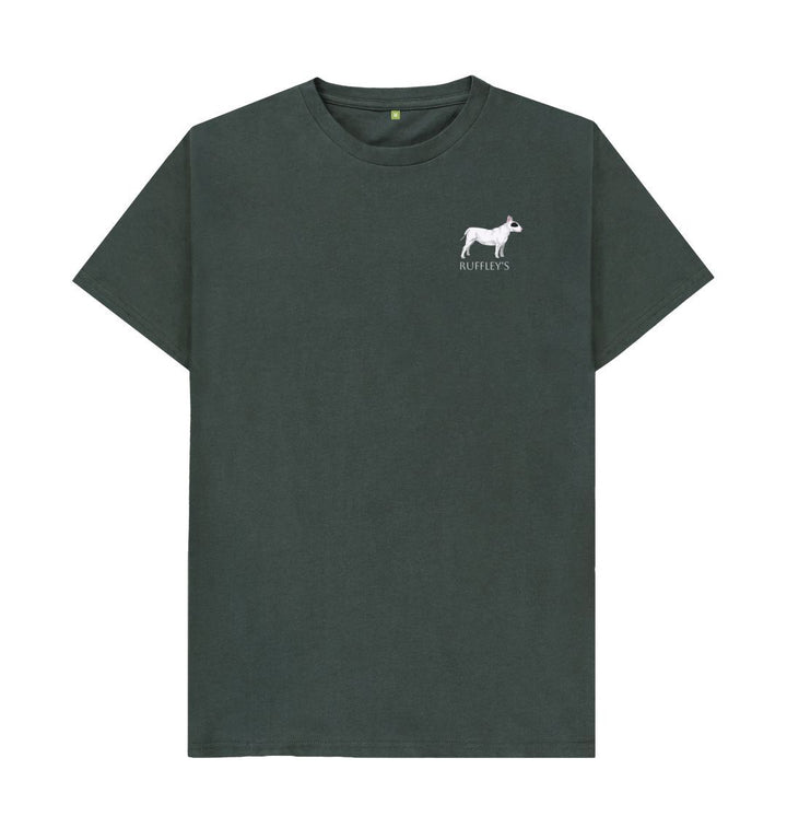 Dark Grey Bull Terrier - Mens T-Shirt