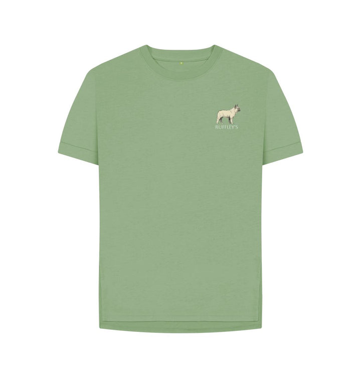 Sage Frenchie - Relaxed Fit T-Shirt