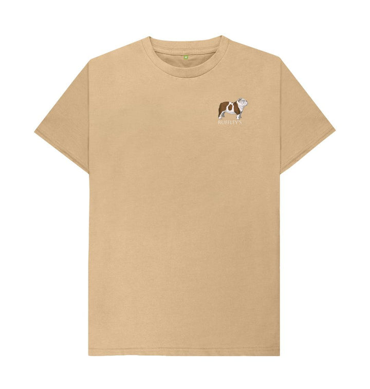 Sand English Bulldog - Mens T-Shirt