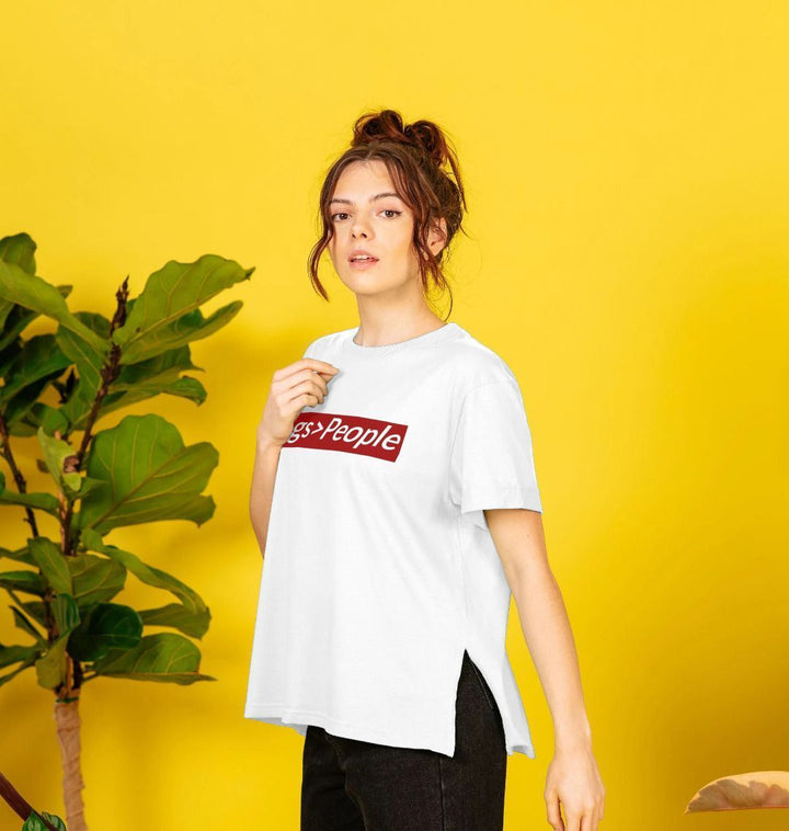 Dogs > People Relaxed Tee