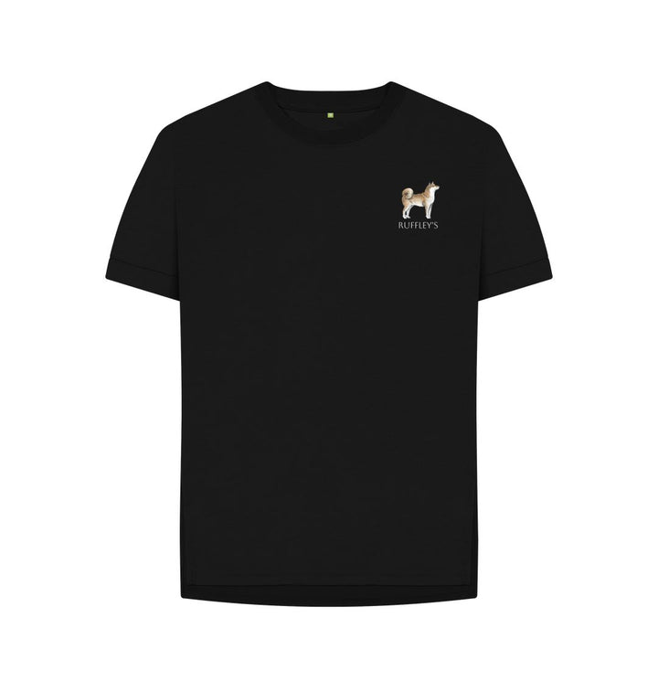 Black Shiba Inu - Relaxed Fit T-Shirt