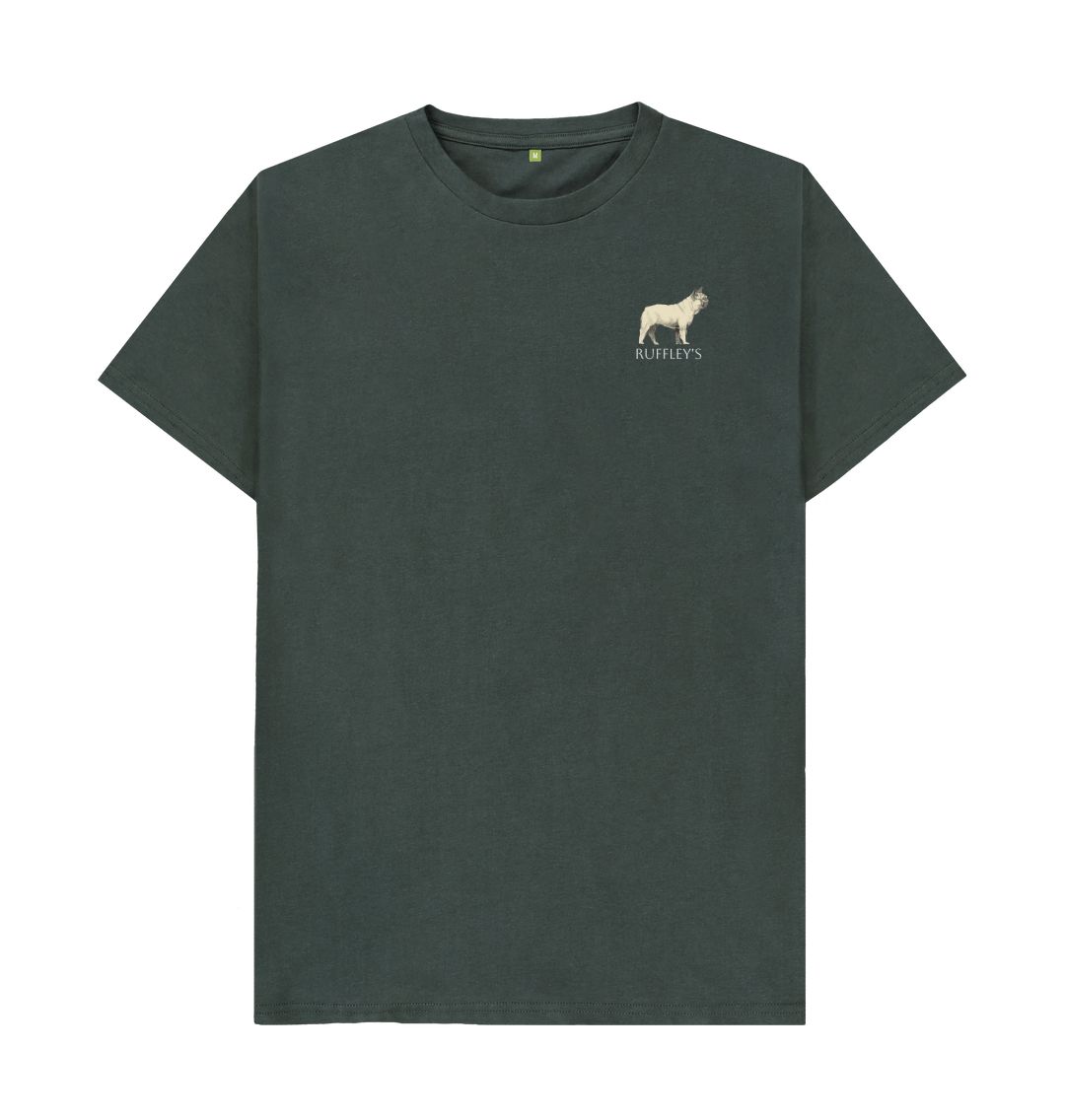 Dark Grey Frenchie - Mens T-Shirt