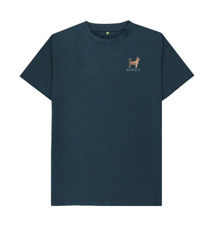 Denim Blue Chihuahua - Mens T-Shirt