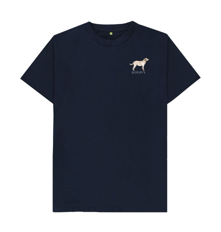 Navy Blue Labrador - Mens T-Shirt