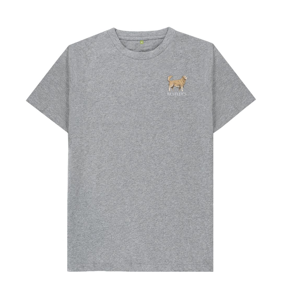 Athletic Grey Golden Retriever - Mens T-Shirt