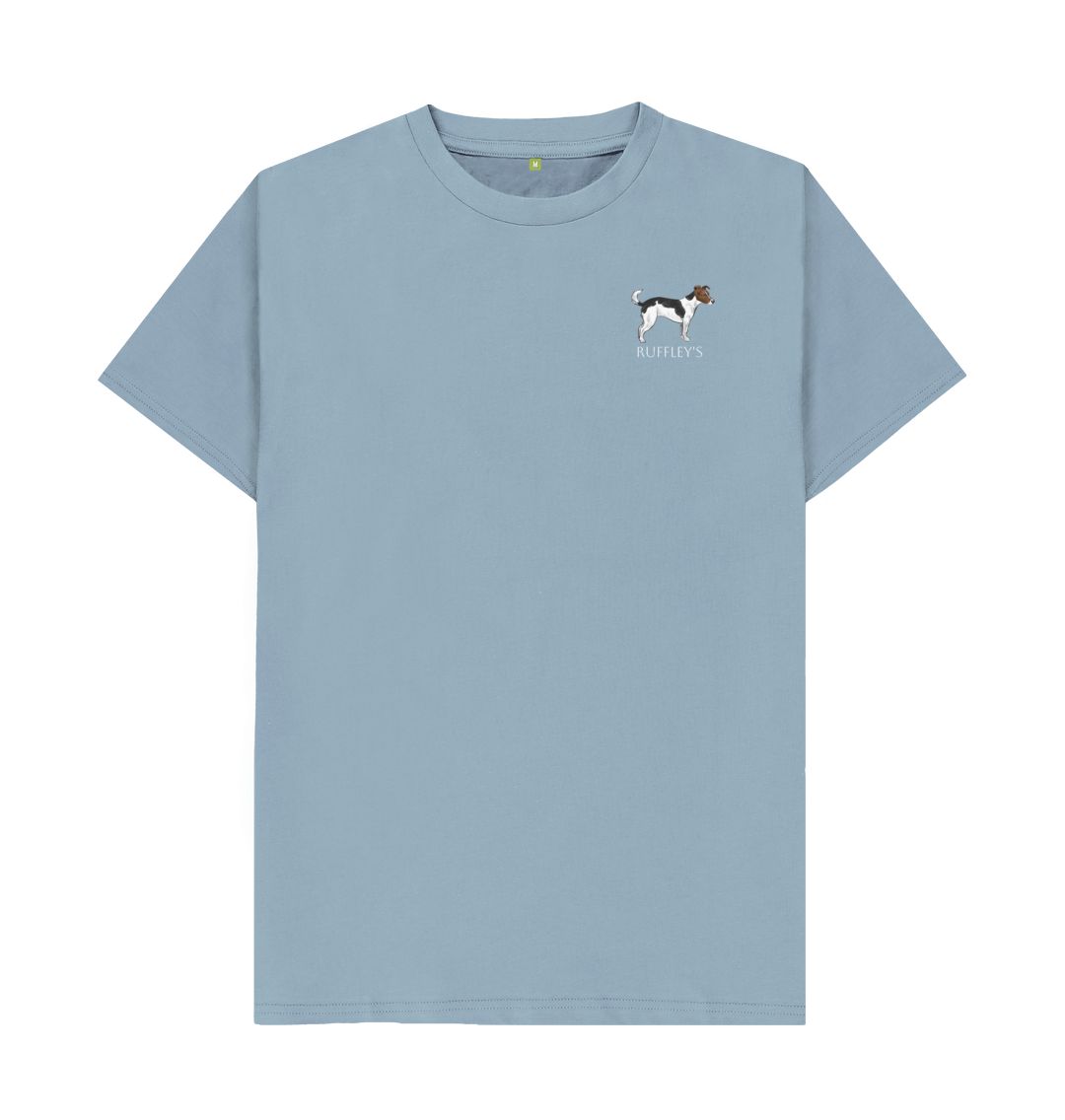 Stone Blue Jack Russell - Mens T-Shirt