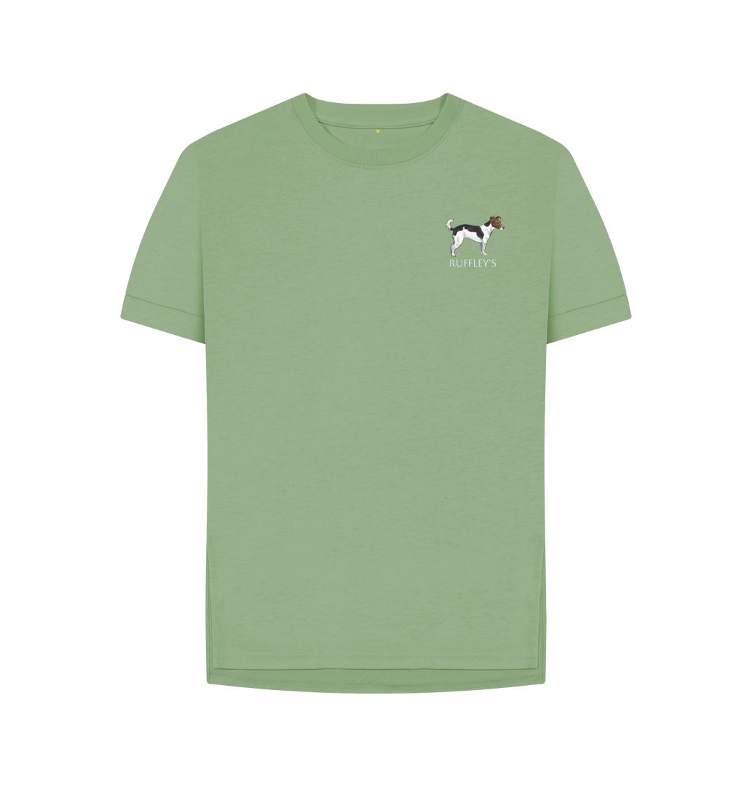 Sage Jack Russell - Relaxed Fit T-Shirt