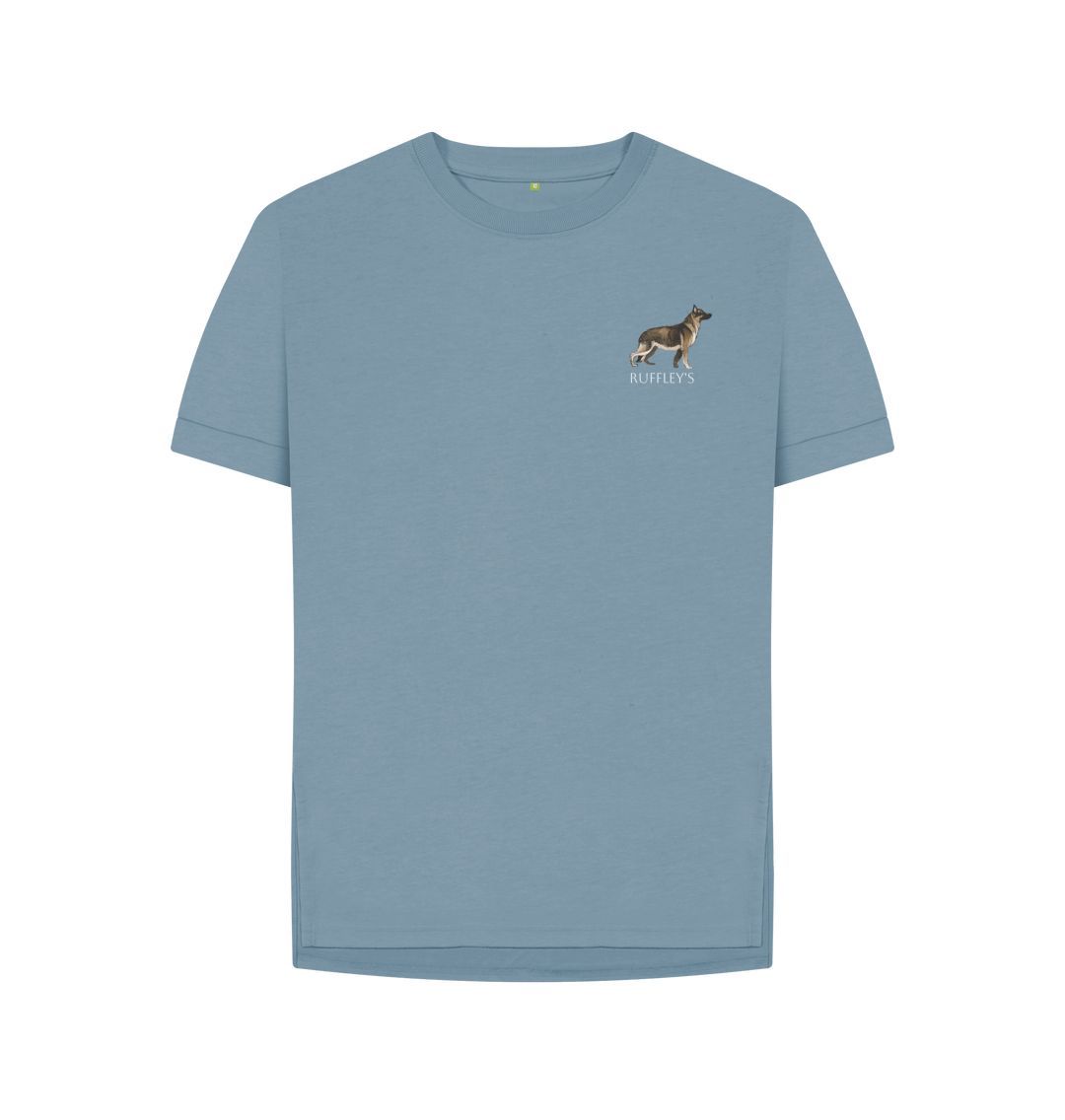 Stone Blue German Shepherd - Relaxed Fit T-Shirt