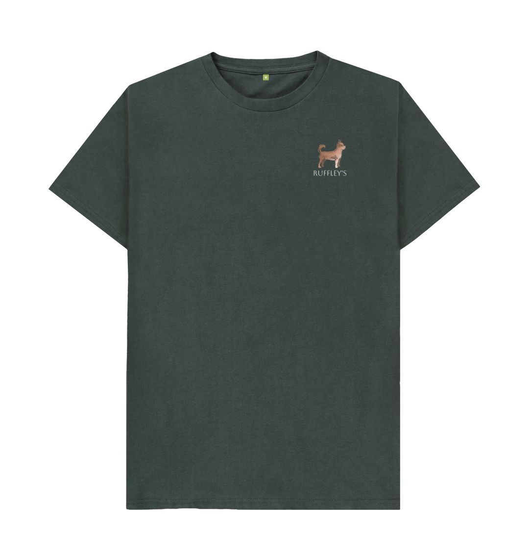 Dark Grey Chihuahua - Mens T-Shirt