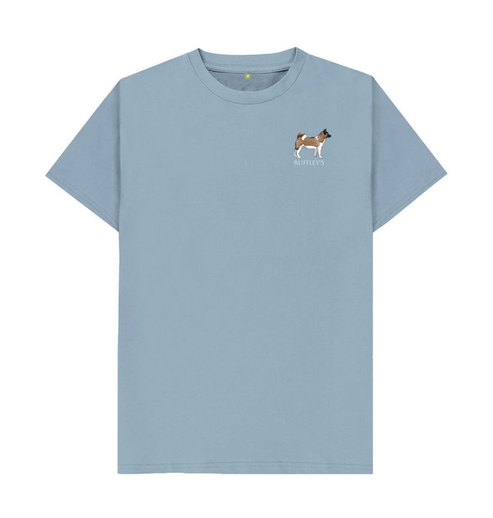 Stone Blue Akita - Mens T-Shirt