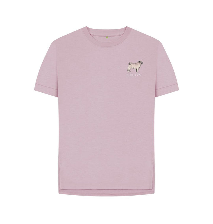 Mauve Pug - Relaxed Fit T-Shirt