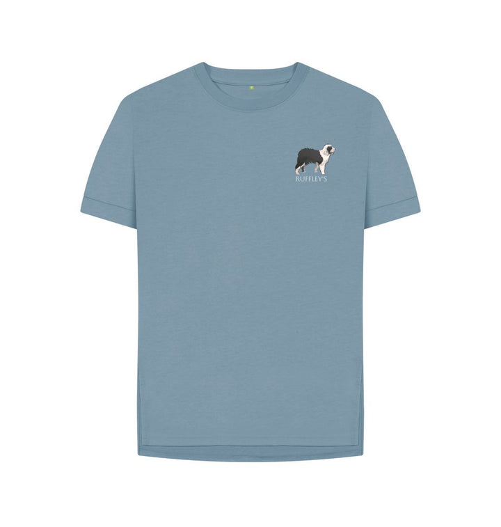 Stone Blue Old English Sheep Dog - Relaxed Fit T-Shirt
