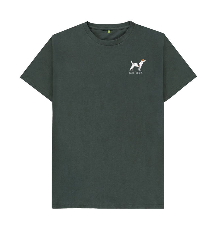 Dark Grey Parson Russell Terrier - Mens T-Shirt