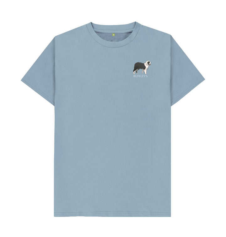 Stone Blue Old English Sheep Dog - Mens T-Shirt