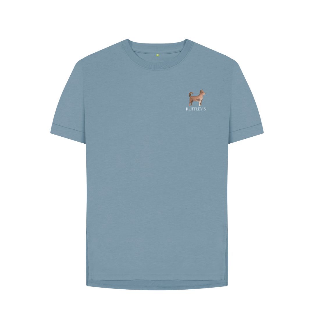 Stone Blue Chihuahua - Relaxed Fit T-Shirt