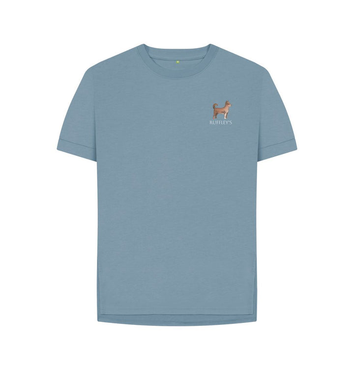 Stone Blue Chihuahua - Relaxed Fit T-Shirt