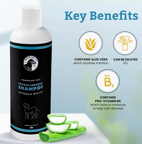 Hypoallergenic Dog Shampoo Image Benefits