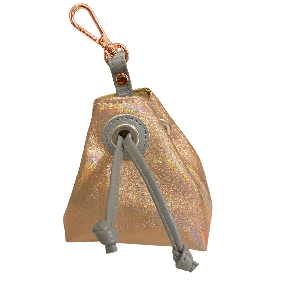 Rose Gold Treat bag for dog walking and training